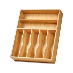 Extra-Deep Wooden Kitchen Drawer Insert