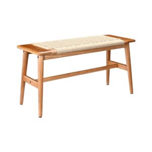 Breathable Hand Woven Entryway Bench