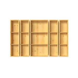 Adjustable Bamboo Drawer Insert
