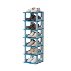7-Tier Blue Shoe Organizer