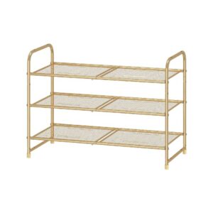 Metal Mesh Shoe Organizer